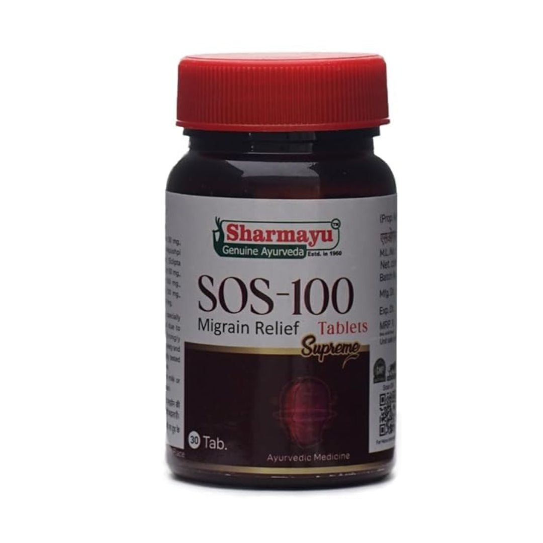 Sharmayu Sos-100 30 Tablets