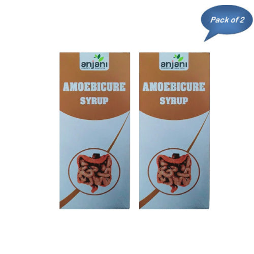 Anjani Pharmaceuticals Amoebicure Syrup 200 Ml(Pack of 2)