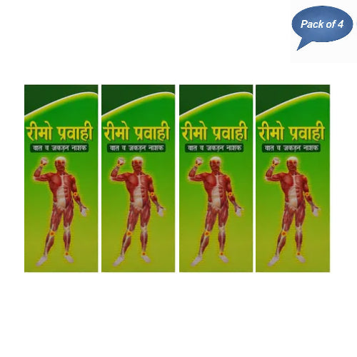 Shree Dhanwantri Herbals Rheumo Pravahi 200 Ml(Pack of 4)