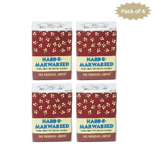 Rex Remedies Habbe-E-Marwaridi 20 Tablets(Pack of 4)