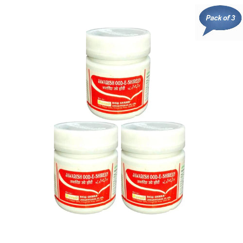 New Shama Jawarish Ood-E-Shirin 125 Gm(Pack of 3)