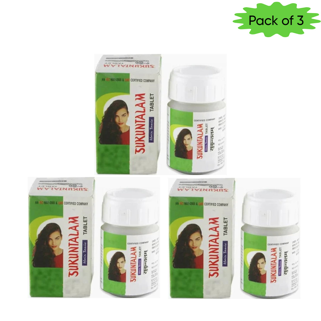 Nagarjun (Gujarat) Sukuntalam 60 Tablets(Pack of 3)