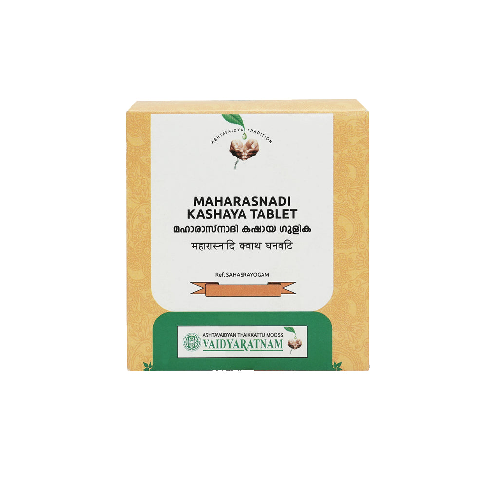 Vaidyaratnam Maharasnadi Kashaya Gulika 100 Tablets