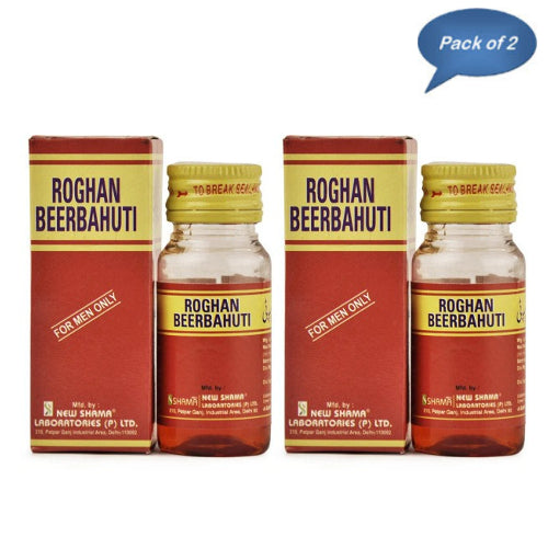 New Shama Roghan Beerbahuti 30 Ml(Pack of 2)