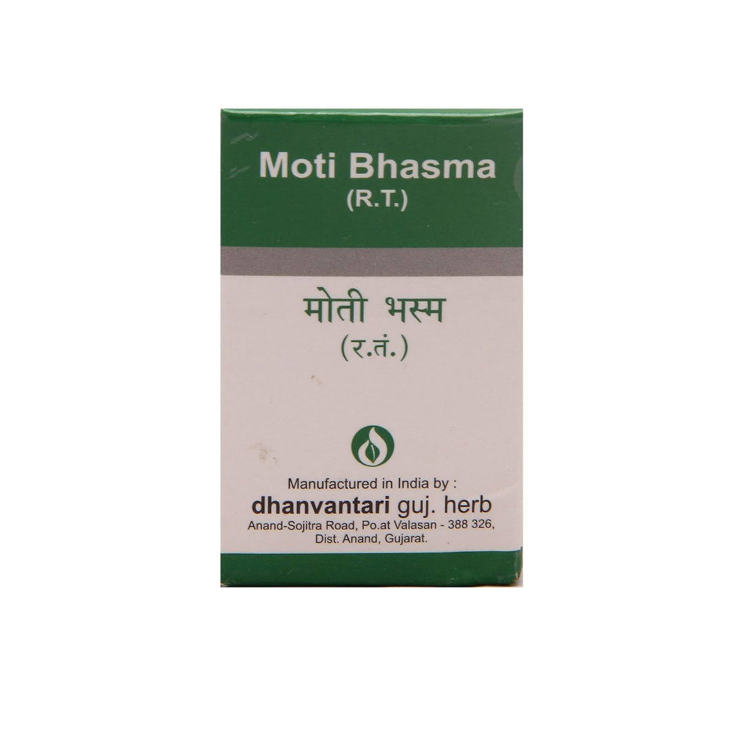 Dhanvantari Guj. Herb Moti Bhasma 1 Gm