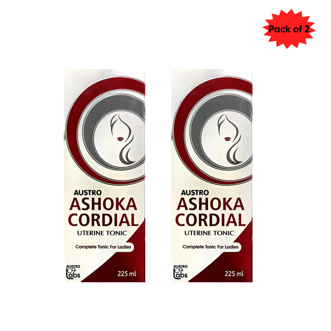 Austro Labs Ashoka Cordial Uterine Tonic 225 Ml(Pack of 2)