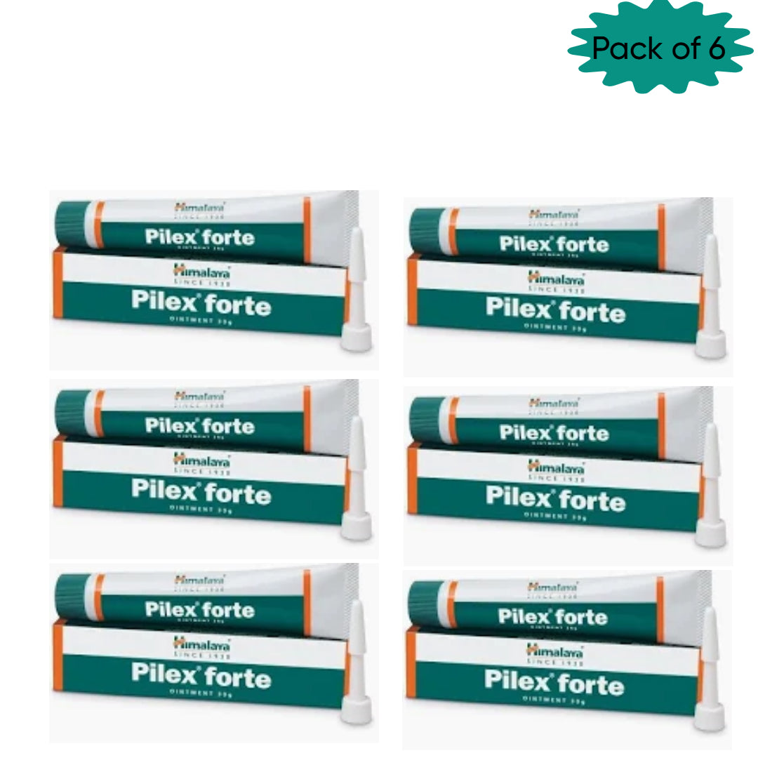 Himalaya Pilex Forte Ointment 30 Gm(Pack of 6)