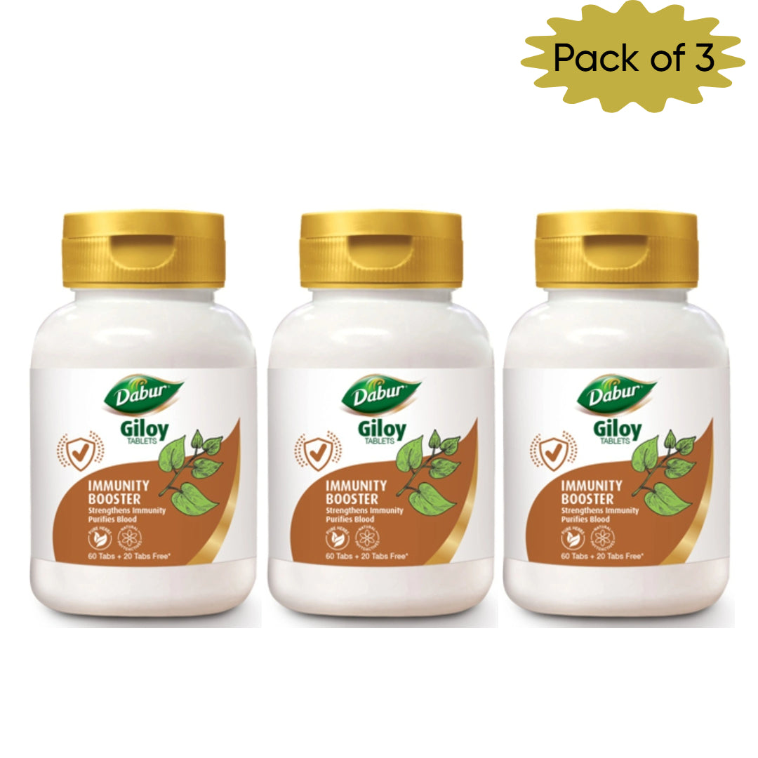 Dabur Giloy 60 Tablets(Pack of 3)