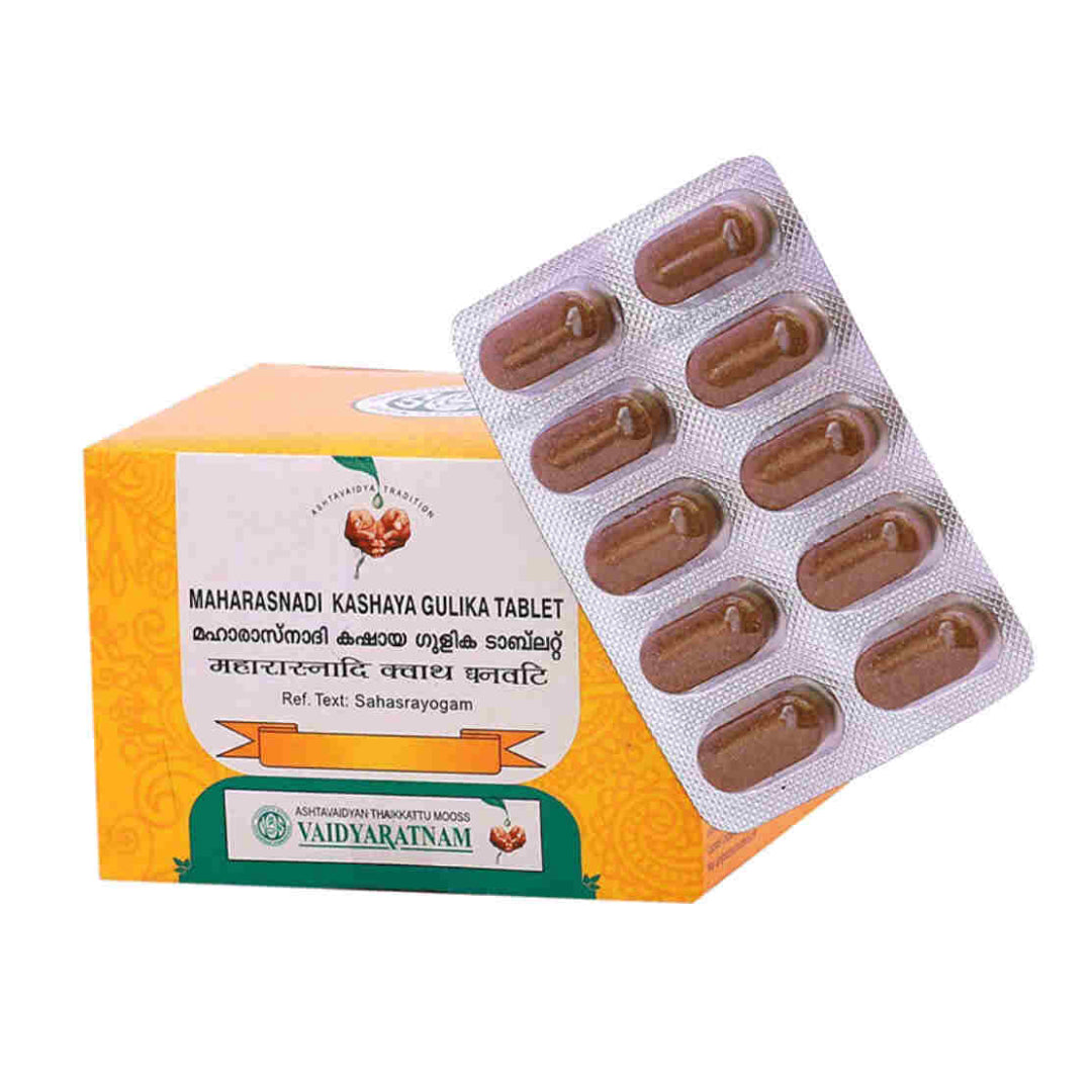 Vaidyaratnam Maharasnadi Kashaya Tablet 100 Tablets