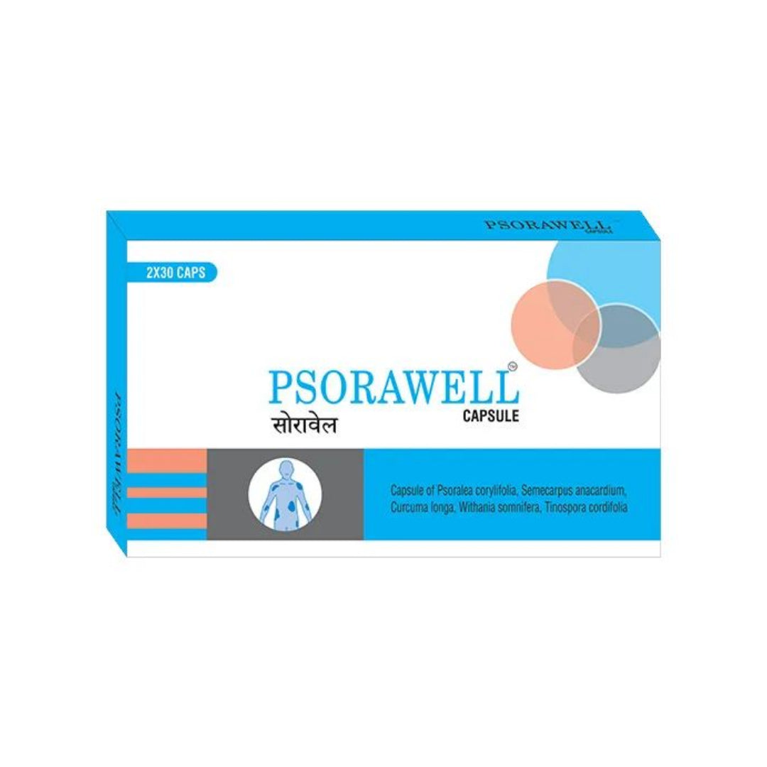 Shree Dhanwantri Herbals Psorawell 30 Capsules