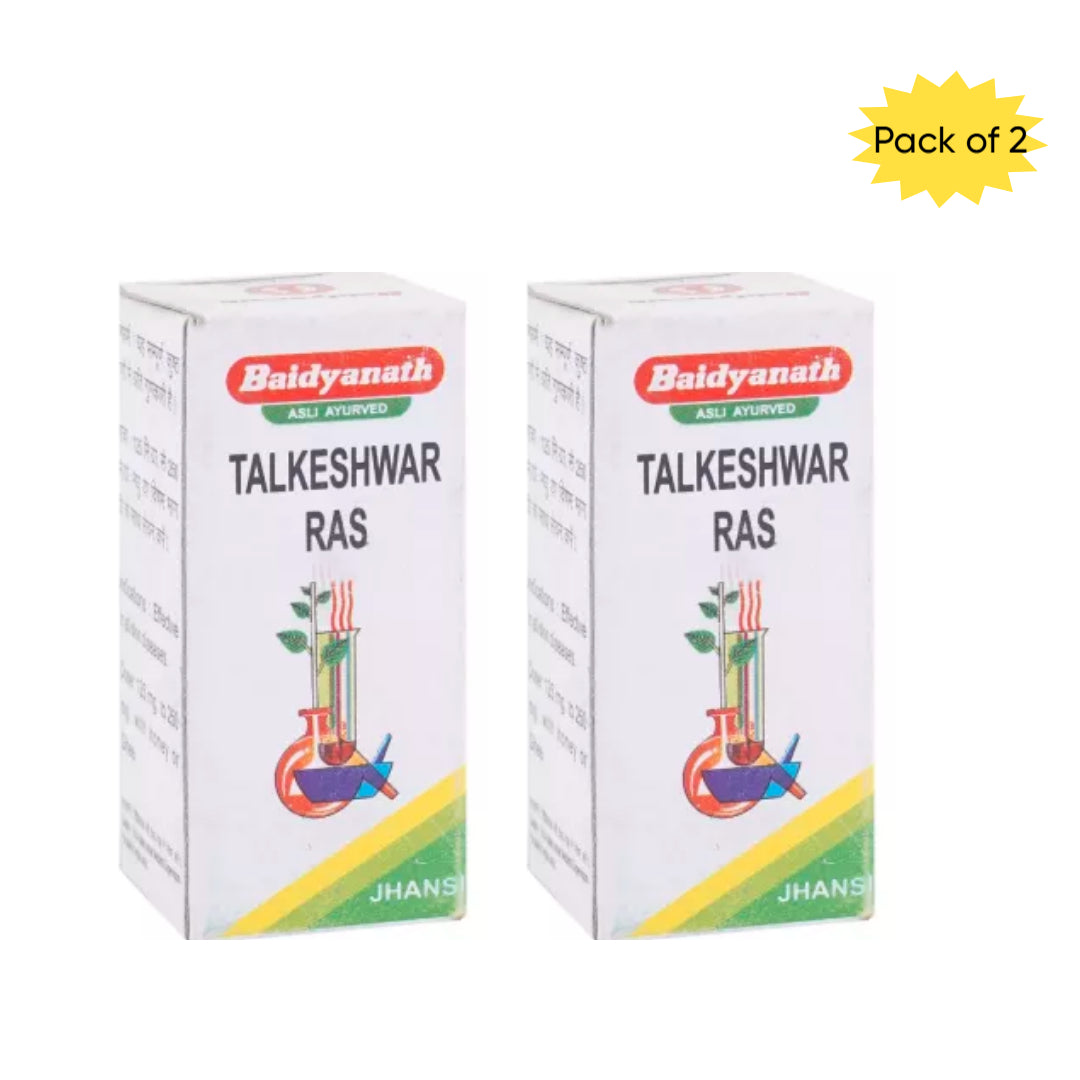 Baidyanath (Jhansi) Talkeshwar Ras 5 Gm(Pack of 2)