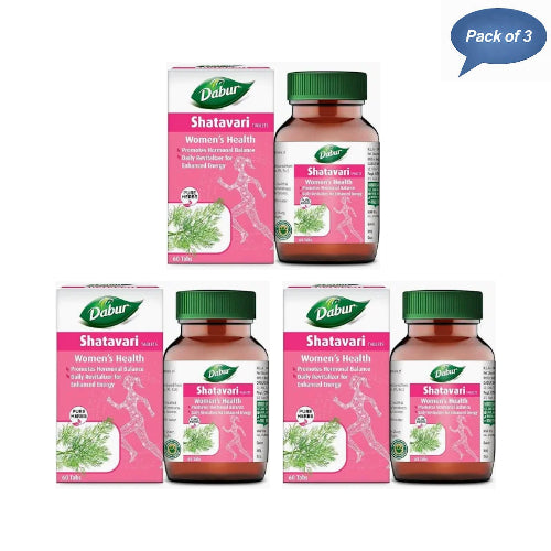 Dabur Shatavari 60 Tablets(Pack of 3)