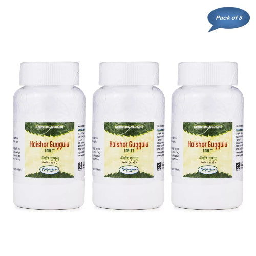 Nagarjun (Gujarat) Kaishor Guggulu 60 Tablets(Pack of 3)