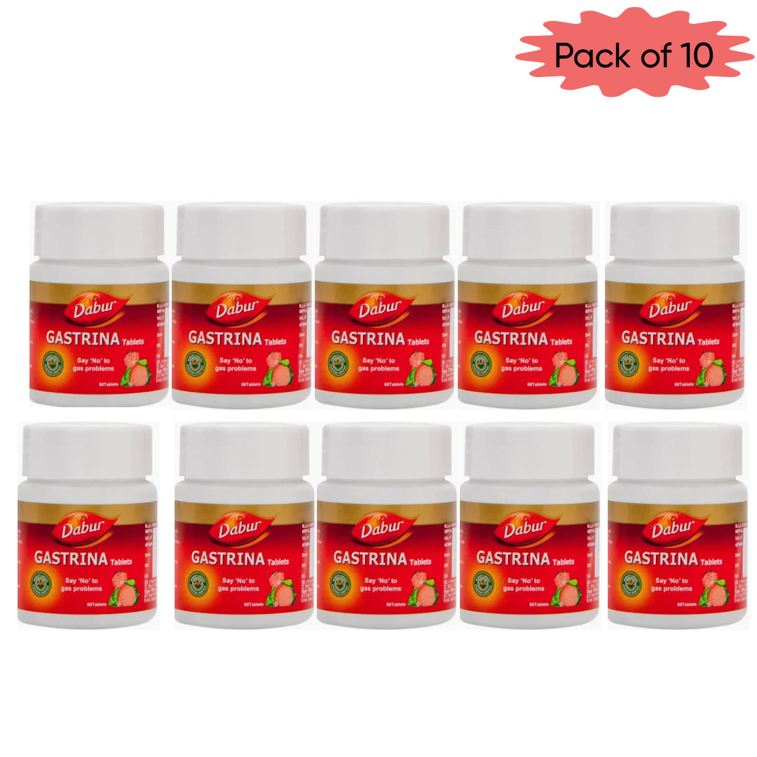 Dabur Gastrina 60 Tablets(Pack of 10)