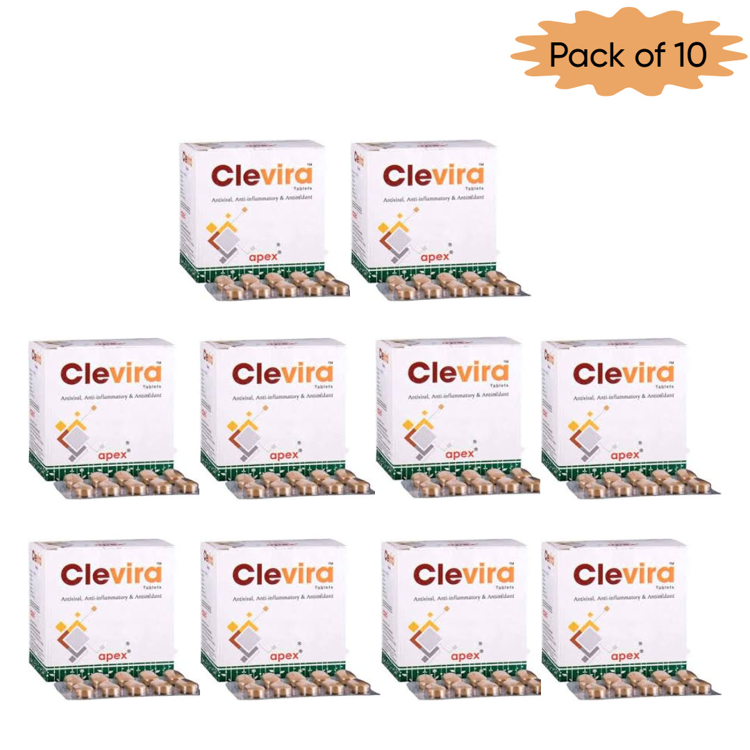 Apex Laboratories Clevira 10 Tablets(Pack of 10)
