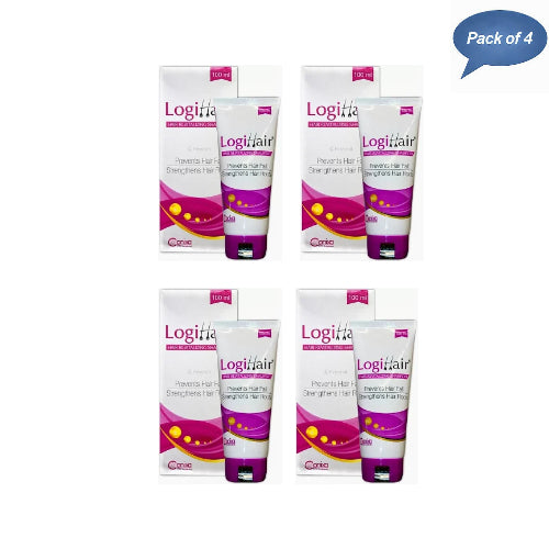 Canixa Logihair Revitalizing Shampoo 100 Ml(Pack of 4)