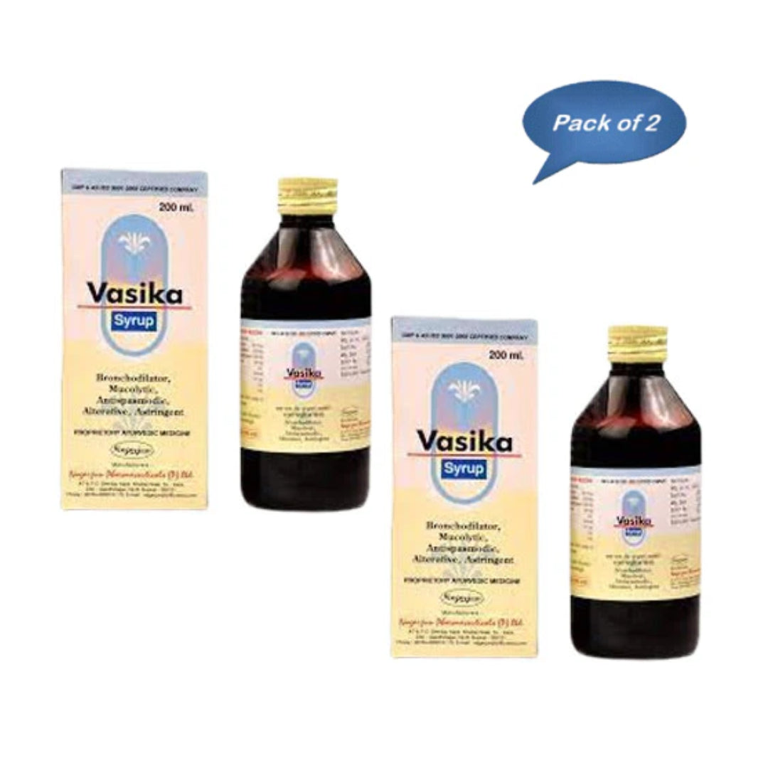 Nagarjun (Gujarat) Vasika Syrup 200 Ml(Pack of 2)