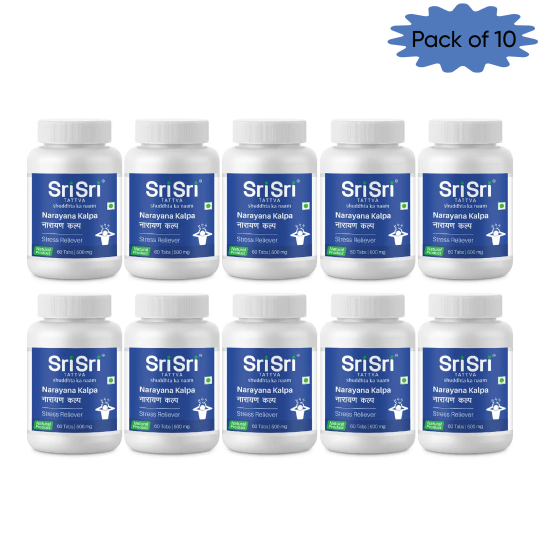 Sri Sri Tattva Narayana Kalpa 60 Tablets(Pack of 10)