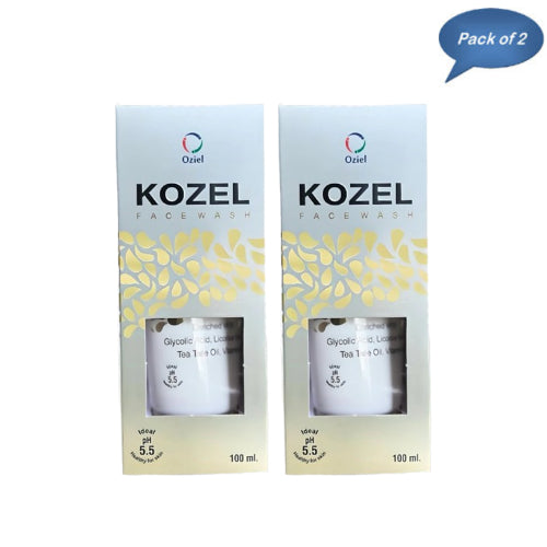 Oziel Kozel Face Wash (Ph 5.5) 100 Ml(Pack of 2)