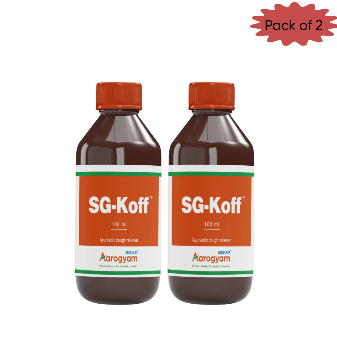 Sgvp Aarogyam Sg-Koff Syrup 100 Ml(Pack of 2)