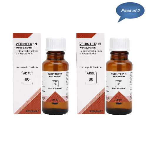 Adel Germany Adel 86 Warts (External) 20 Ml(Pack of 2)
