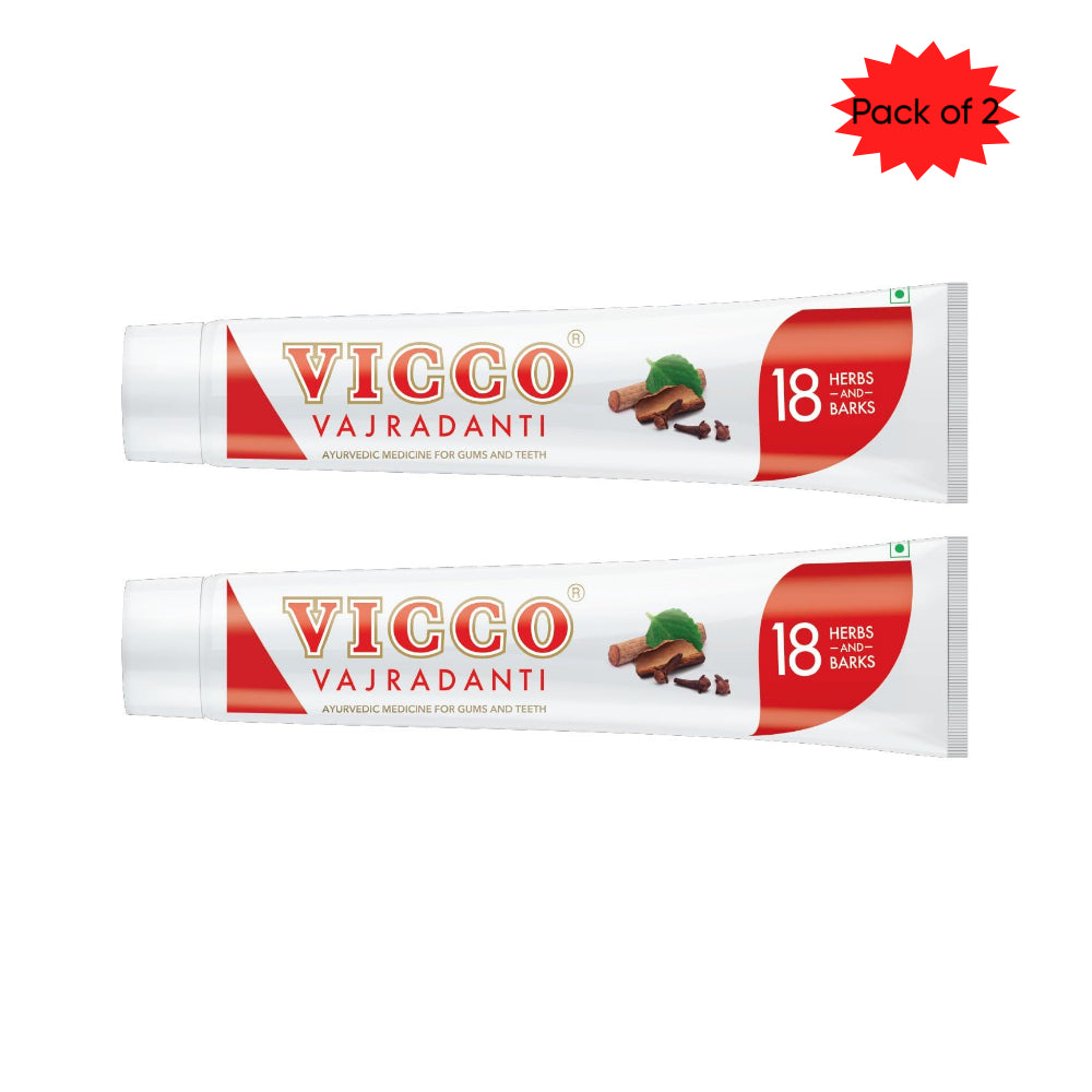 Vicco Vajradanti 200 Gm(Pack of 2)