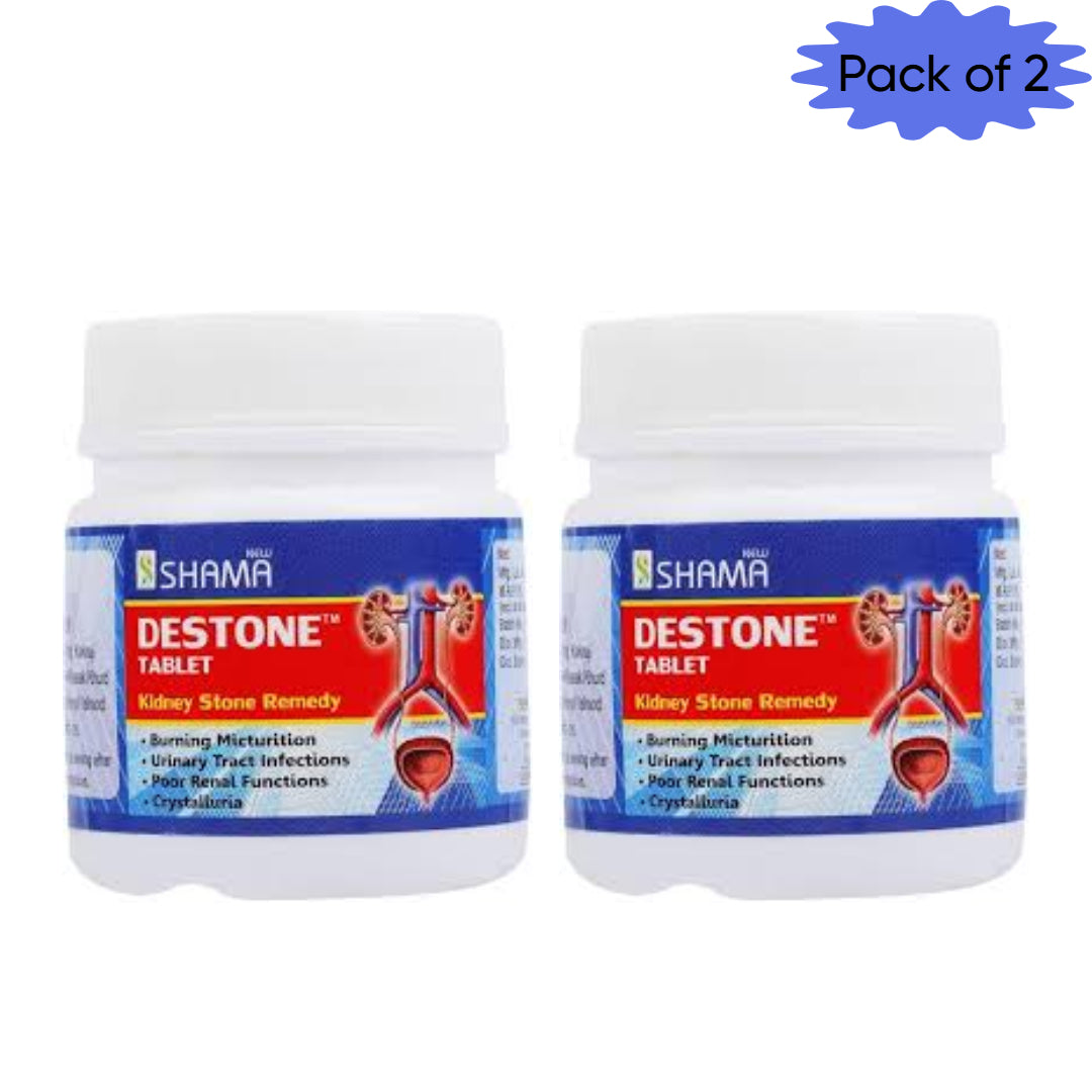 New Shama Destone 60 Tablets(Pack of 2)