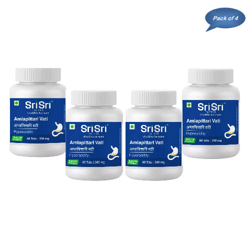 Sri Sri Tattva Amlapittari Vati 60 Tablets(Pack of 4)
