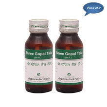 Dhanvantari Guj. Herb Shree Gopal Taila 50 Ml(Pack of 2)