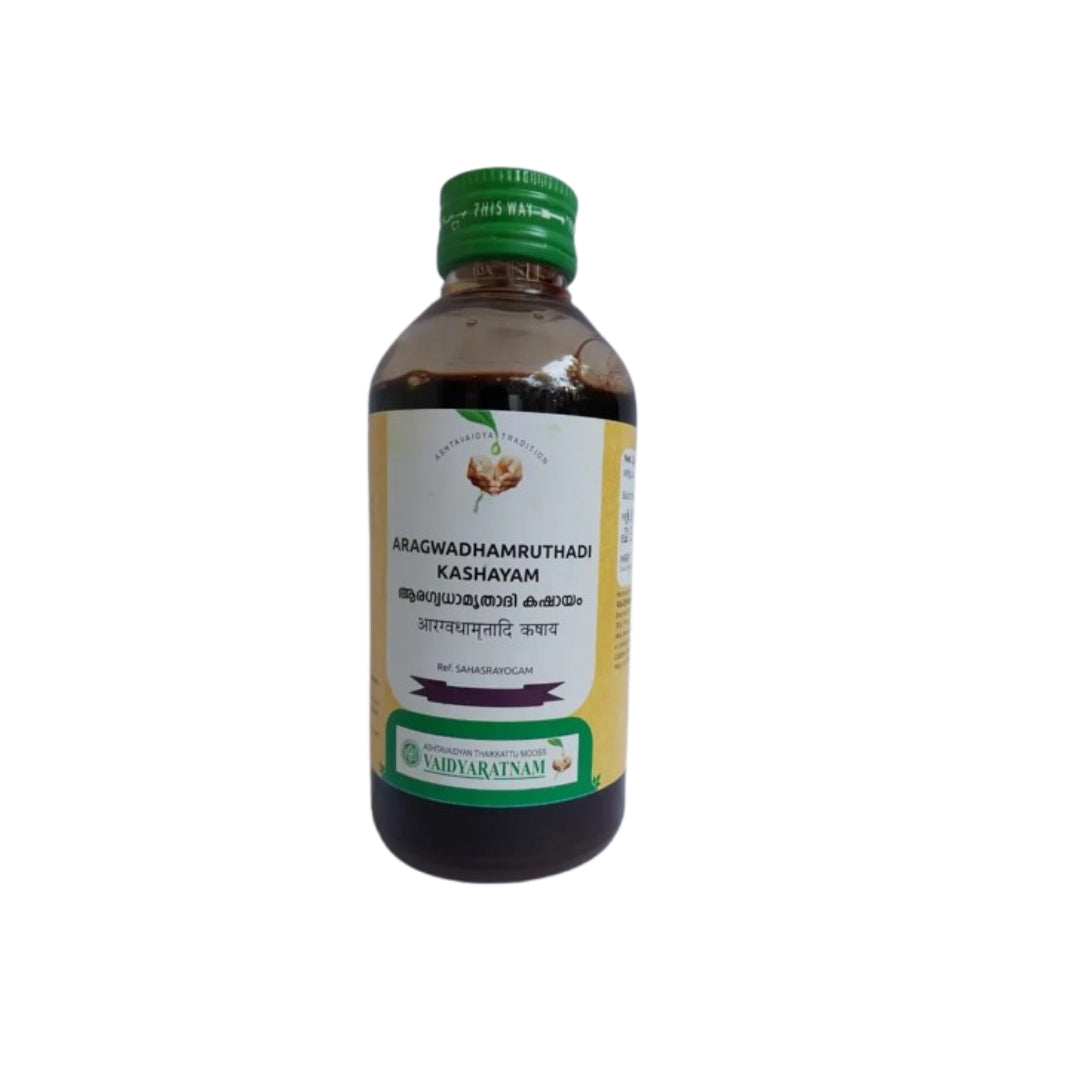 Vaidyaratnam Aragwadhamruthadi Kashayam 200 Ml