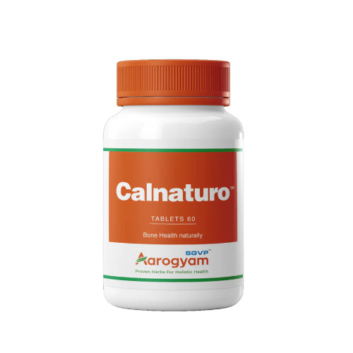 SGVP Aarogyam Calnaturo – Natural Plant-Based Calcium Tablets for Bone Strength & Density (60 Tablets)
