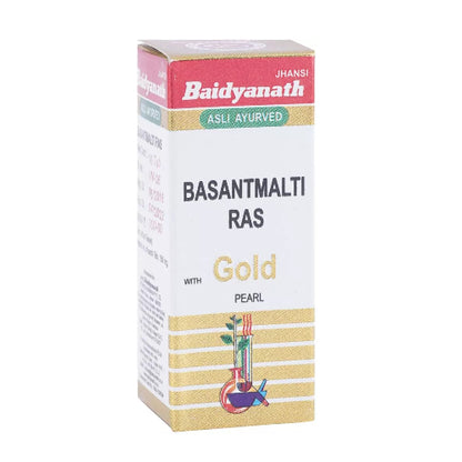 Baidyanath Jhansi Basantmalti Ras (Gold) 10 Tablets