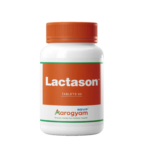 SGVP Aarogyam Lactason Tablets – Ayurvedic Lactation Support for Nursing Mothers (60 Tablets)