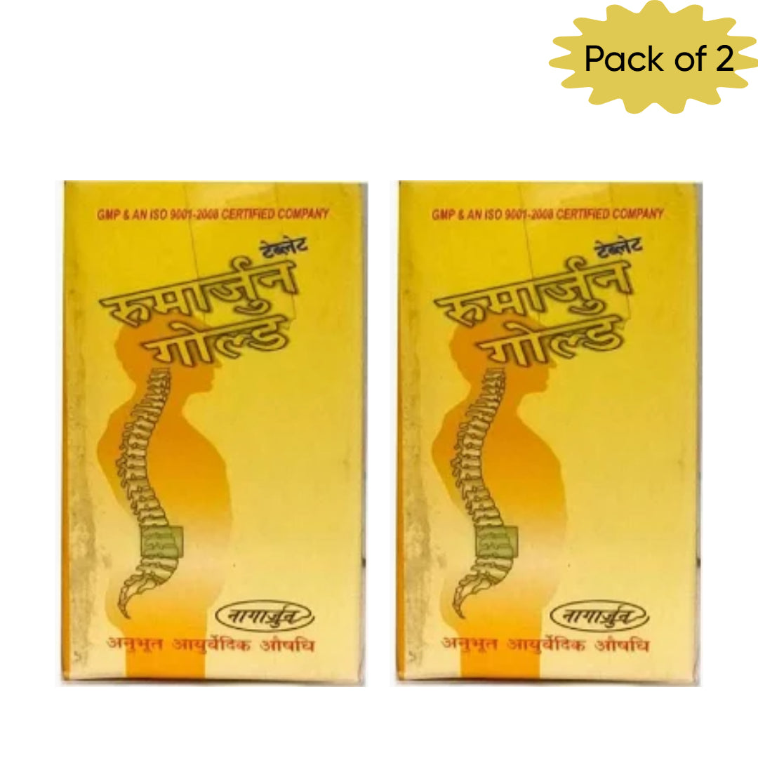 Nagarjun (Gujarat) Rumarjun Gold 50 Tablets(Pack of 2)