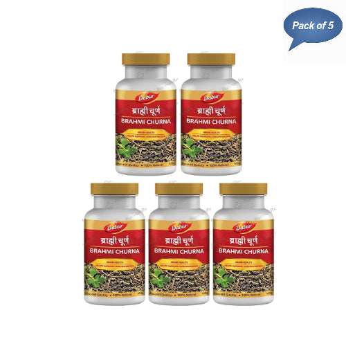 Dabur Brahmi Churna 100 Gm(Pack of 5)