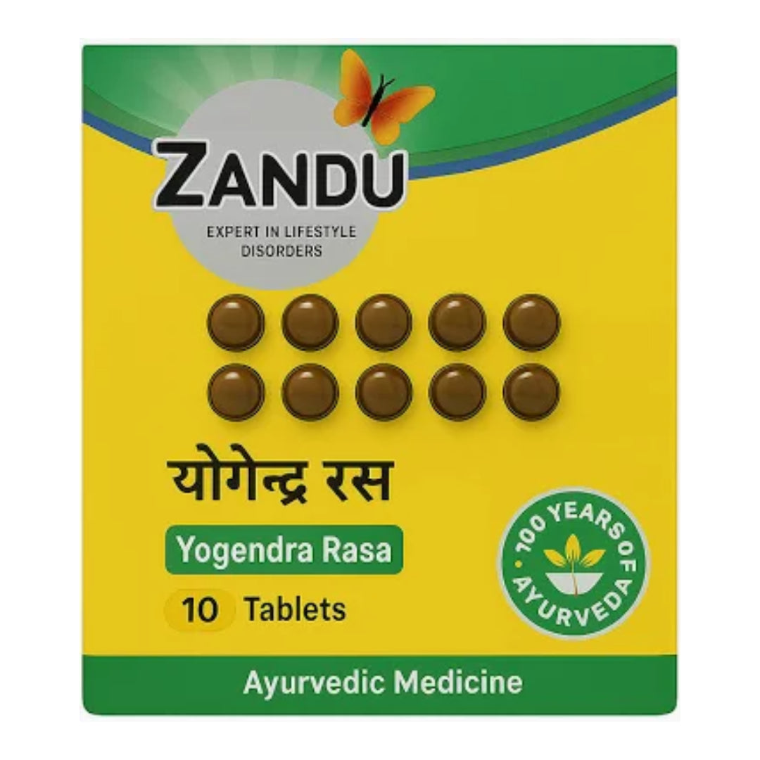 Zandu Yogendra Rasa 10 Tablets
