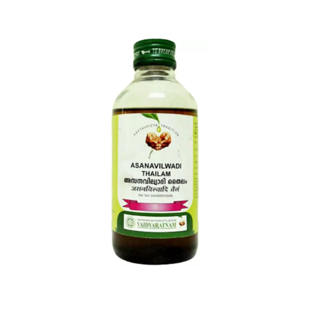 Vaidyaratnam Asanavilwadi Thailam 200 Ml