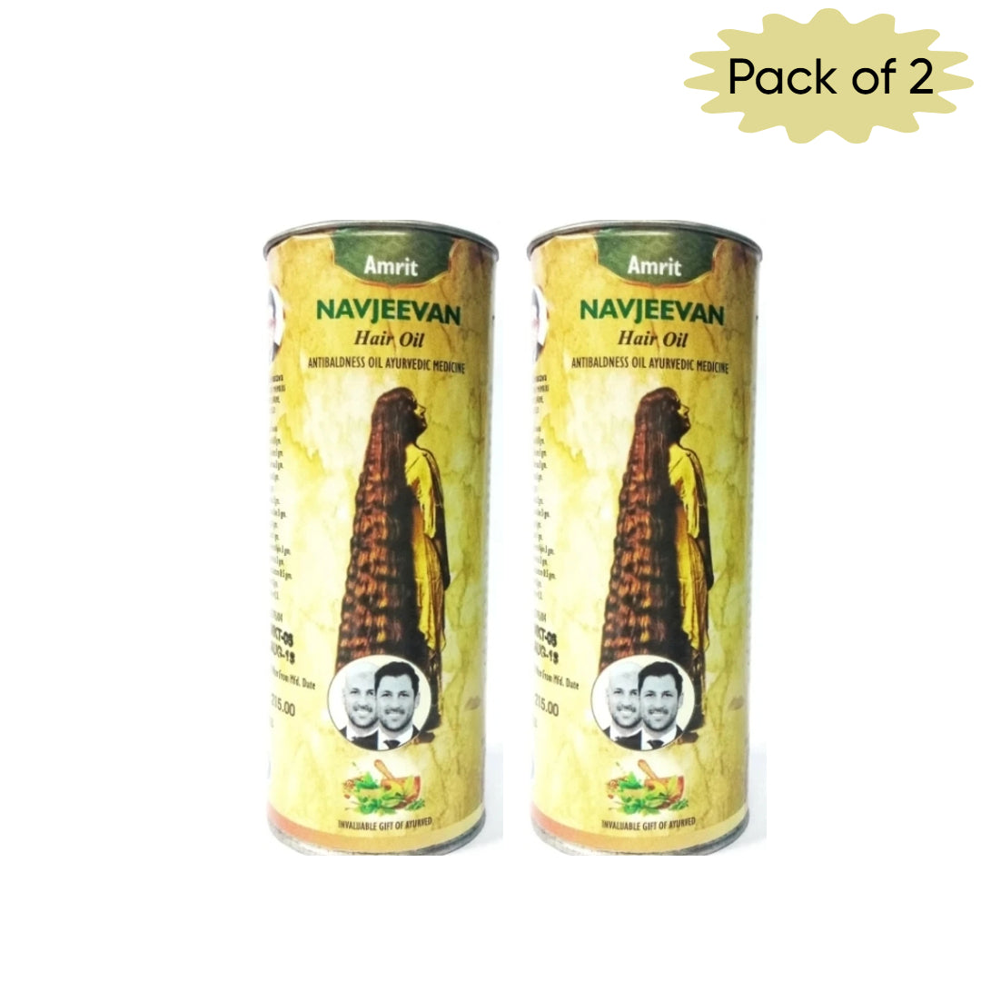 Amrit Navjeevan Herbal Hair Oil 100 Ml(Pack of 2)