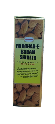 Hamdard Raughan-E-Badam Shireen Oil 100 Ml | Pure Unani Sweet Almond Oil Economy Pack