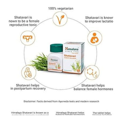 Himalaya Shatavari 60 Tablets(Pack of 5)