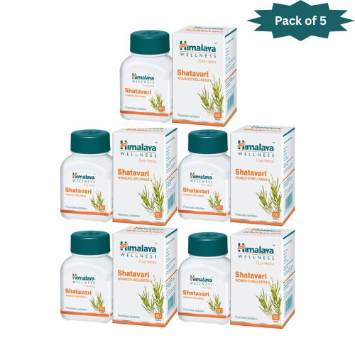 Himalaya Shatavari 60 Tablets(Pack of 5)