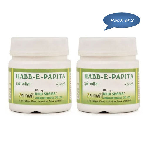 New Shama Habb-E-Papita 60 Tablets(Pack Of 2)