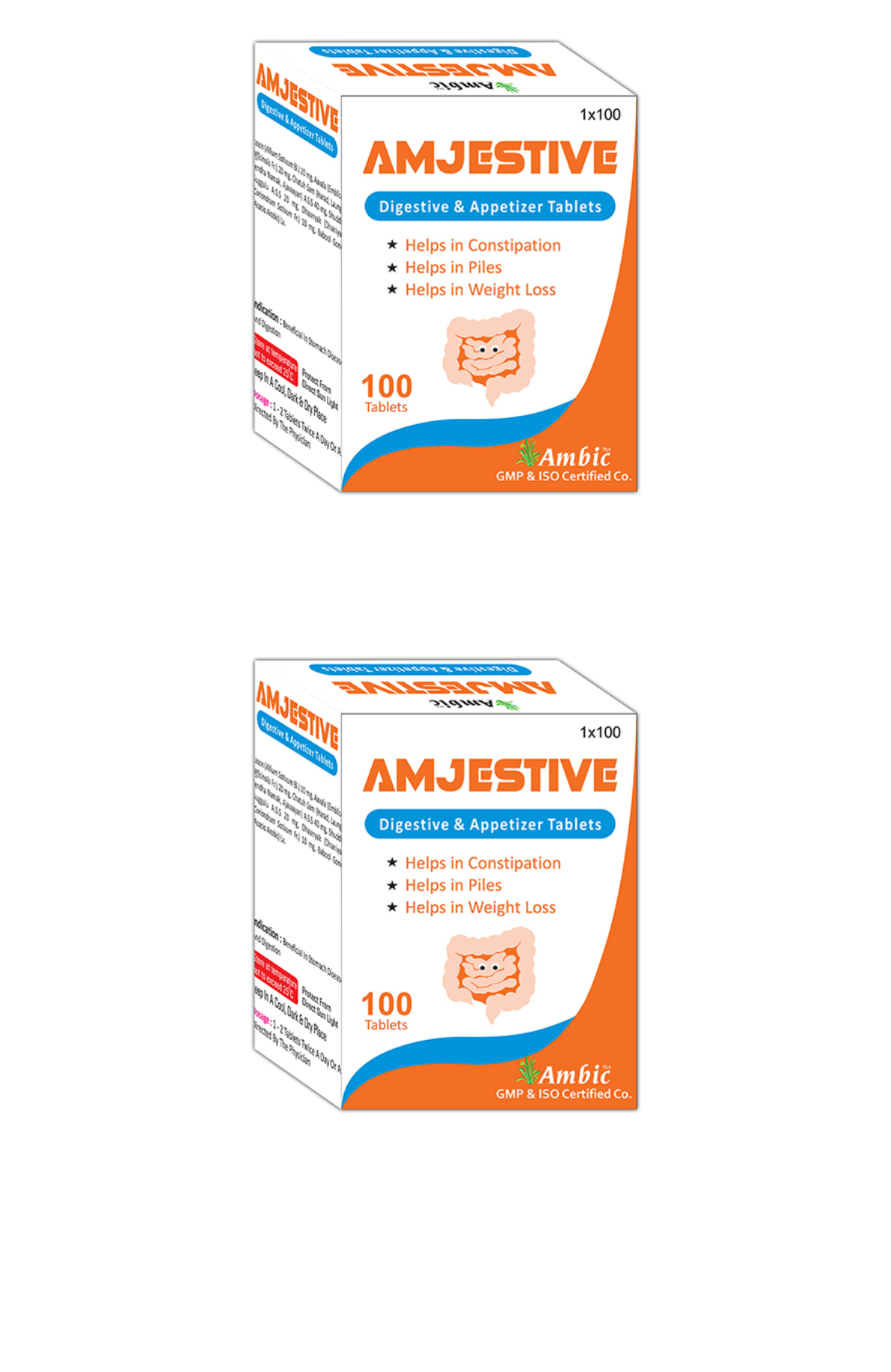 Ambic Amjestive 100 Tablets (Pack Of 2)