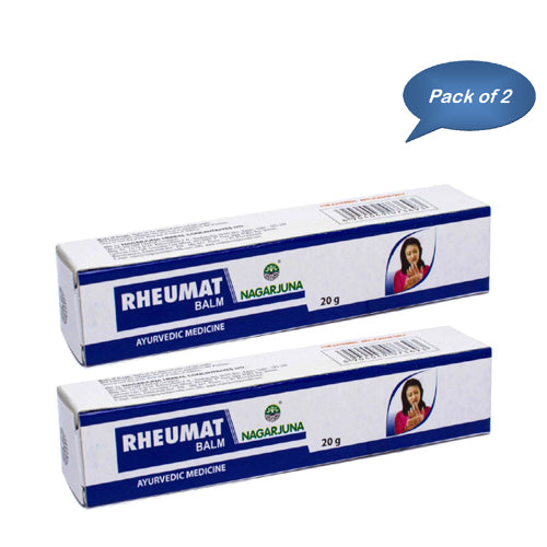 Nagarjuna Ayurveda Rheumat Balm 20 Gm (Pack Of 2)