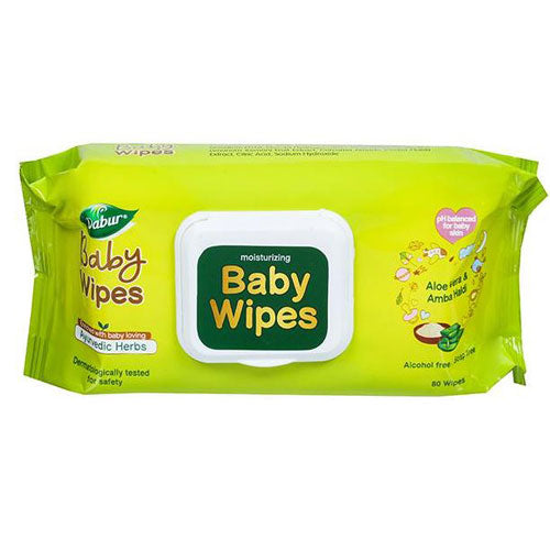 Dabur Baby Wipes 80 Pcs