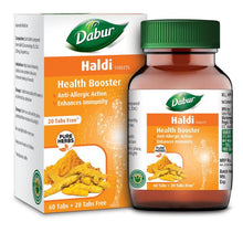 Load image into Gallery viewer, Dabur Haldi 60 Tablet Free With 20 Tablets
