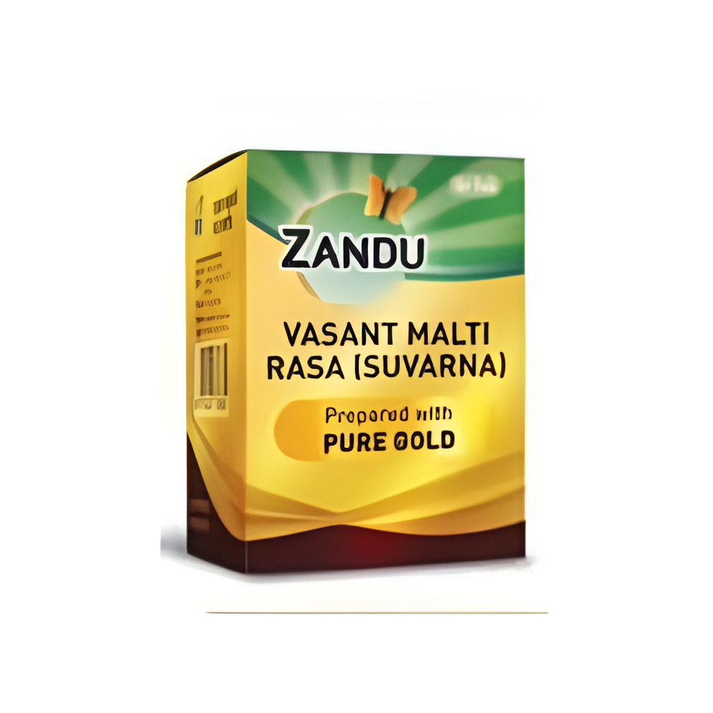 Zandu Vasant Malti Rasa (Suvarna) 30 Tablets