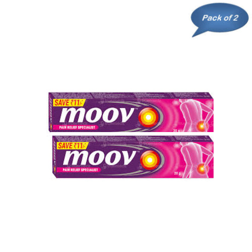 Reckitt Moov Ointment 20 Gm(Pack of 2)