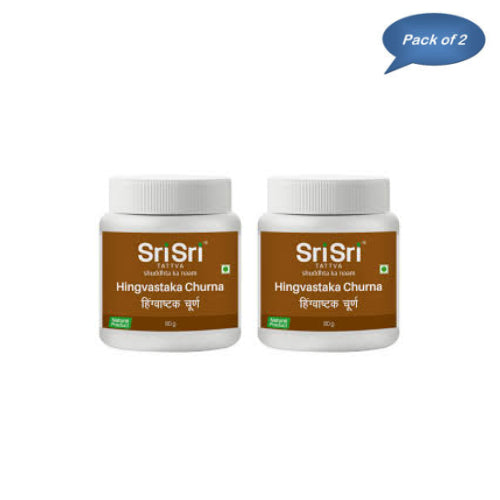 Sri Sri Tattva Hingvashtaka Churna 80 Gm(Pack of 2)