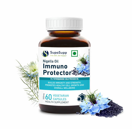 Sri Sri Tattva Nigella Oil Immuno Protector 500 Mg 60 Capsules